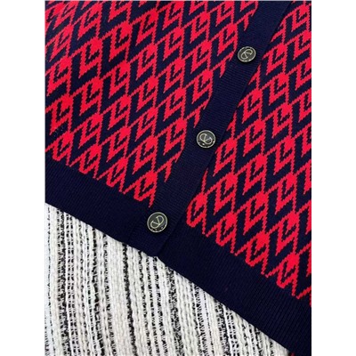 Яркий шерстяной кардиган  Valentin*o