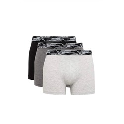 DeFacto Regular Fit 3lü Boxer C1536AX24AU