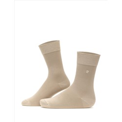 Erkek Bambu Karışımlı Bej Soket Basic Çorap