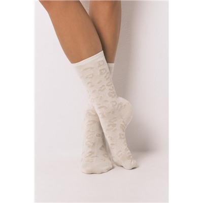 Pack 3 calcetines largos leopard