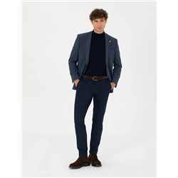 Lacivert Ekstra Slim Fit Ceket