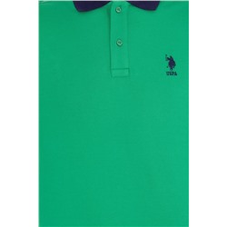 Erkek Yeşil Polo Yaka Tişört