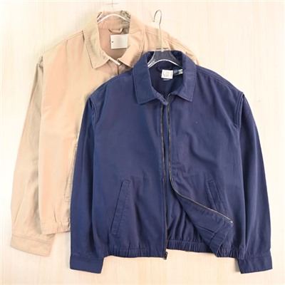 Мужская куртка бомбер на молнии с отложным воротником РАЛЬ*Ф