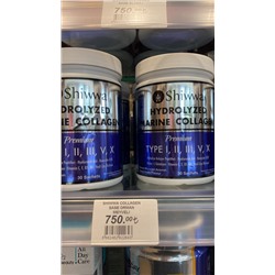 Shiwwa Collagen Premium Type 1-2-3-5-10 Hydrolyzed Marine 30 Saşe