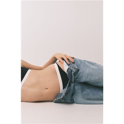 Pack 3 bragas clásicas negra, lila y gris