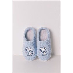 Zapatillas casa cerradas borreguito Snoopy
