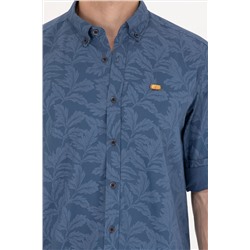 Erkek Lacivert Uzun Kollu Gömlek