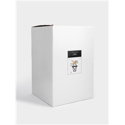 Снежный фонарь, 20 см, с подсветкой, пластик, белый, Лошадь под куполом, Horse