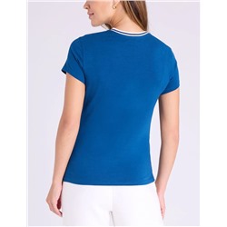 RINGER NECK TRIM T-SHIRT