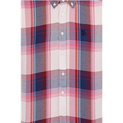 Erkek Ekoseli Kırmızı Gömlek