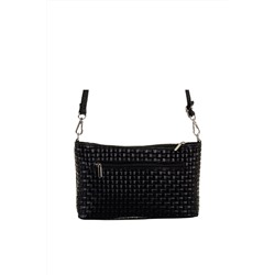 Bandolera de piel Negro - Firenze Artegiani