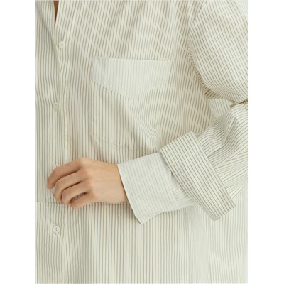 Рубашка в полоску из 100% хлопка, B3226/anki