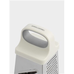 Терка, 21 см, четырехгранная, сталь/пластик, серо-бежевая, Universal