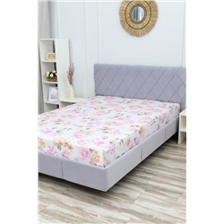 Простыня поплин Цветочный рай