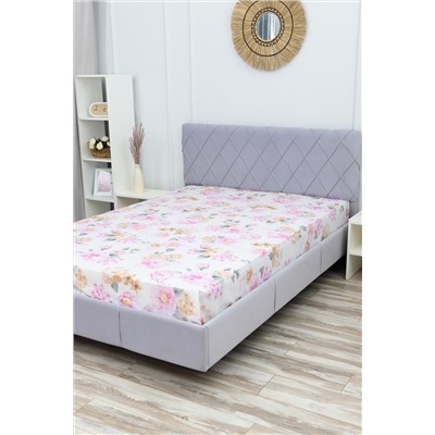 Простыня поплин Цветочный рай