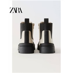 ZARA  😍 официальный сайт⚡️ лакированные  осенние ботинки для маленьких модниц со  скидкой  71🛍    ✅Цвет: на фото     ✅Материал: в описании указано что лакированные, на молнии и с резиновым носком, стелька из технического материала starfit