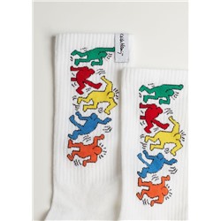 Kurze Sportsocken Keith Haring™ für Herren