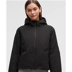 Теплая женская короткая куртка с уникальным утеплителем, который сохраняет тепло лучше пуха   Lululemo*n