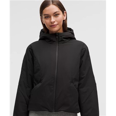 Теплая женская короткая куртка с уникальным утеплителем, который сохраняет тепло лучше пуха   Lululemo*n