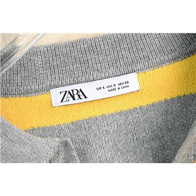 Мягкий повседневный трикотажный свитер  ЗАР*А