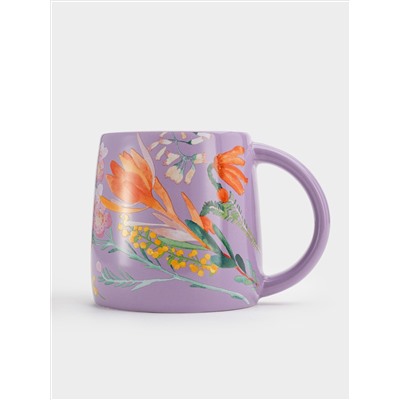 Кружка, 370 мл, лиловая, Garland