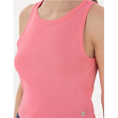 Pembe Ex. Slim Fit Crop Tişört