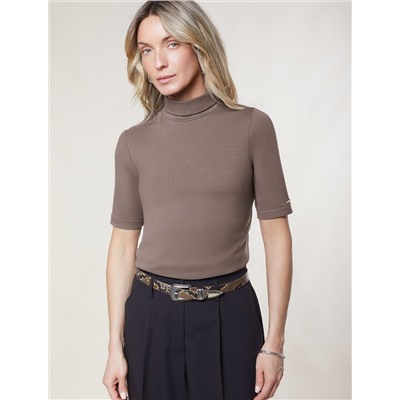 Водолазка из премиального хлопка с эластаном