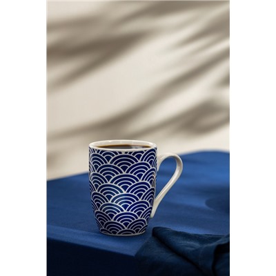 Miller Kupa - Mavi/Beyaz - 360 ml