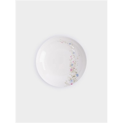 Сервиз обеденный, 6 перс, 18 пр, фарфор F, белый, Цветы, Gentle garden