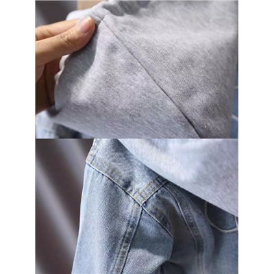 Джинсовая куртка для мальчиков/девочек