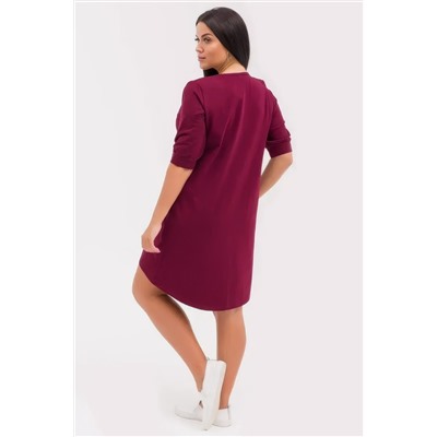 Платье домашнее с баской W1ЛТ