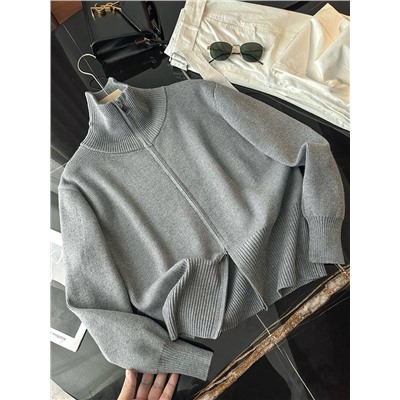 Женский свитер на молнии  КО*С