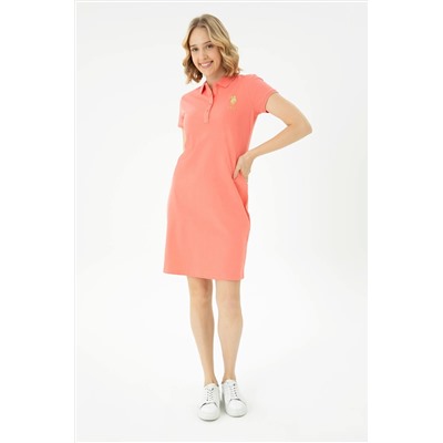 Kadın Somon Örme Elbise