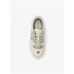 Michael Kors Outlet Lexi Embellished Mixed-Media Sneaker