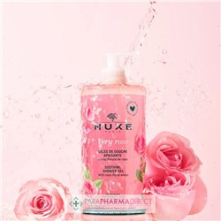 Nuxe Very Rose Gelée de Douche Apaisante 750ml