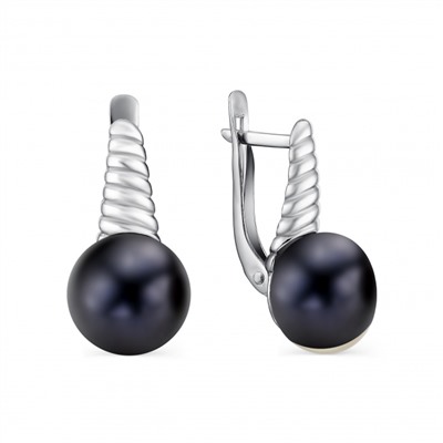 Серьги серебро 28444S2