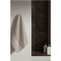 Zeste %100 Pamuk Yüz Havlusu - Bej - 50x70 cm