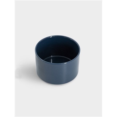 Форма для запекания, 10 см, 355 мл, фарфор P, круглая, синяя, Indulgence