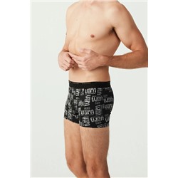 U.S. Polo Assn. Erkek Antrasit Melanj - Siyah - Gri Melanj 3 Lü Boxer
