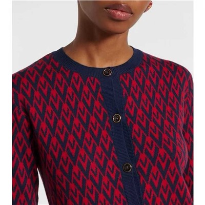 Яркий шерстяной кардиган  Valentin*o