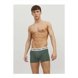 Jack & Jones Logo Detayli 3'lü Boxer Paketi- Rikki
