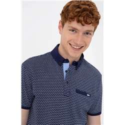 Erkek Lacivert Polo Yaka Tişört