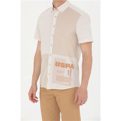 Erkek Taş Kısa Kollu Gömlek