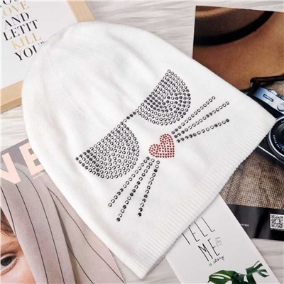 Вязаная шапка  КАР*Л 😎