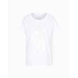 Relaxed fit T-shirt with maxi logo