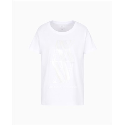 Relaxed fit T-shirt with maxi logo