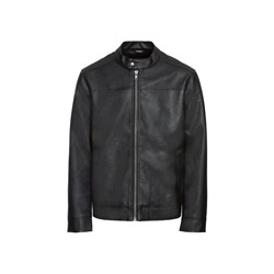 LIVERGY® Jacke Herren, in Lederoptik