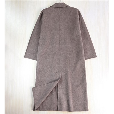 Длинное испанское шерстяное пальто Massim*o Dutti