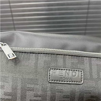 Нагрудная сумка из нейлоновой ткани с принтом Fend*i