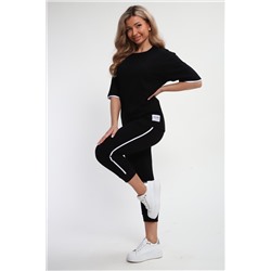 Бриджи женские с лампасами БрЖ-01